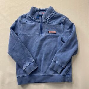 Vineyard Vines Shep 1/4 Zip - Blue - 5T